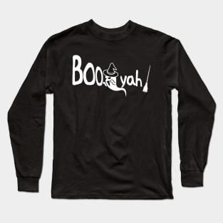 BOO YAH - FUNNY HALLOWEEN GIFT Long Sleeve T-Shirt